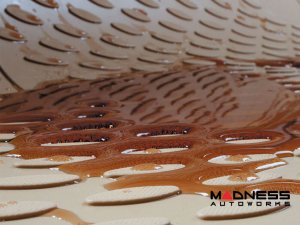 Lamborghini Urus Floor Liners - 3D Molded - Front + Rear - Tan (2019-2024) Lamborghini Urus Floor Liners - 3D Molded - Front + Rear - Tan (2019-2024)